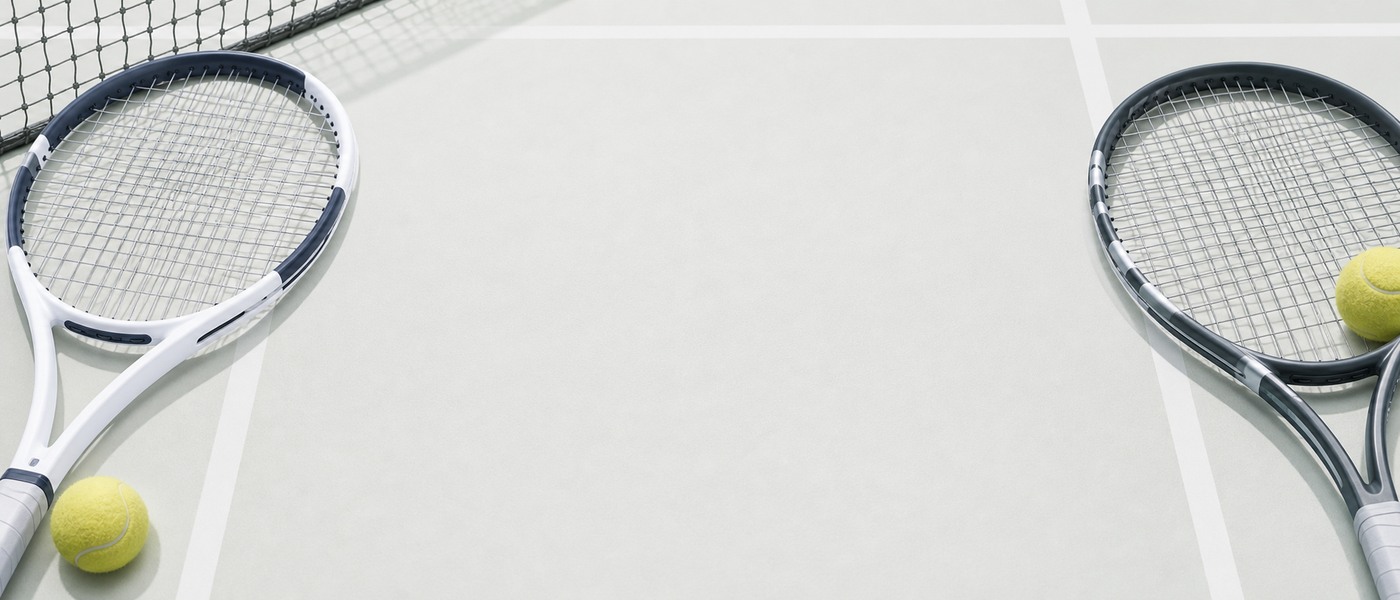 Control Tennis Racquets collection banner - imagegen 1400x600 text-safe center 2026-06-15
