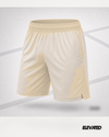 VictoryFit Tennis Shorts - Beige - Elevated tennis apparel 4x5 2026-06-11