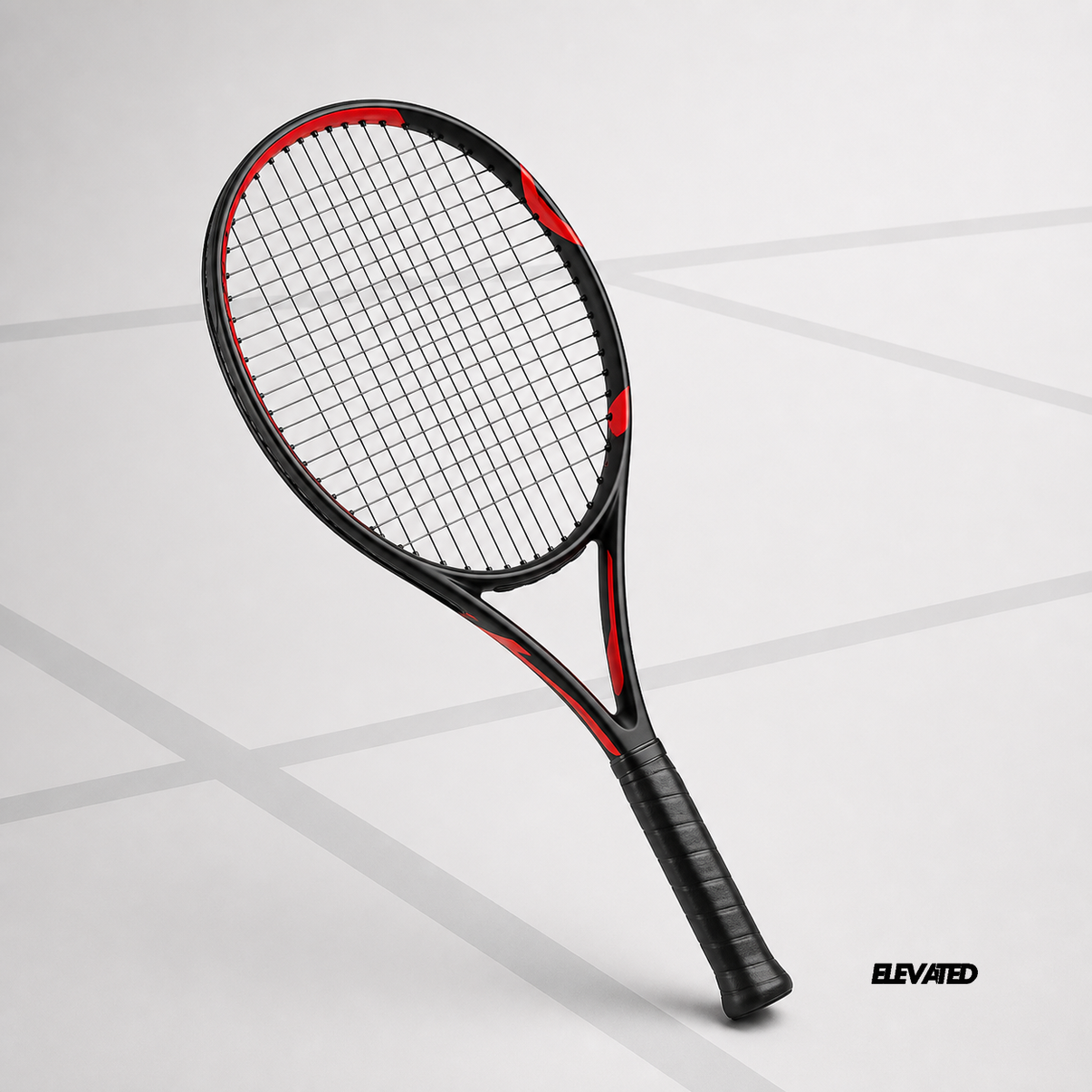 Aero Master - Red - Elevated tennis racquet