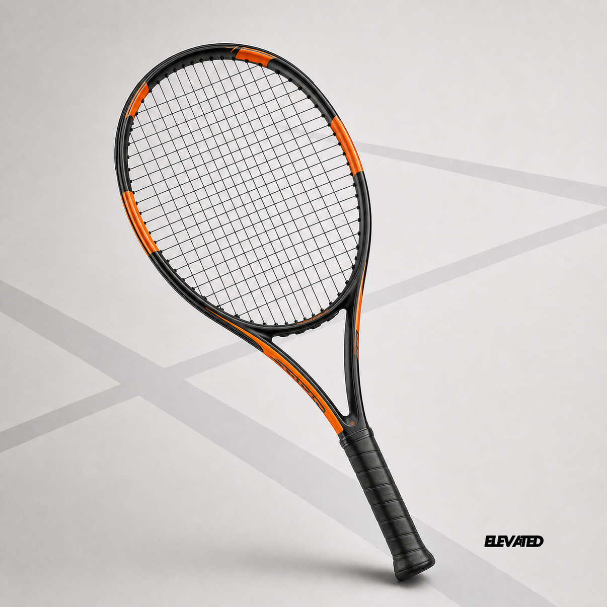 Elite Force - Orange - Elevated tennis racquet