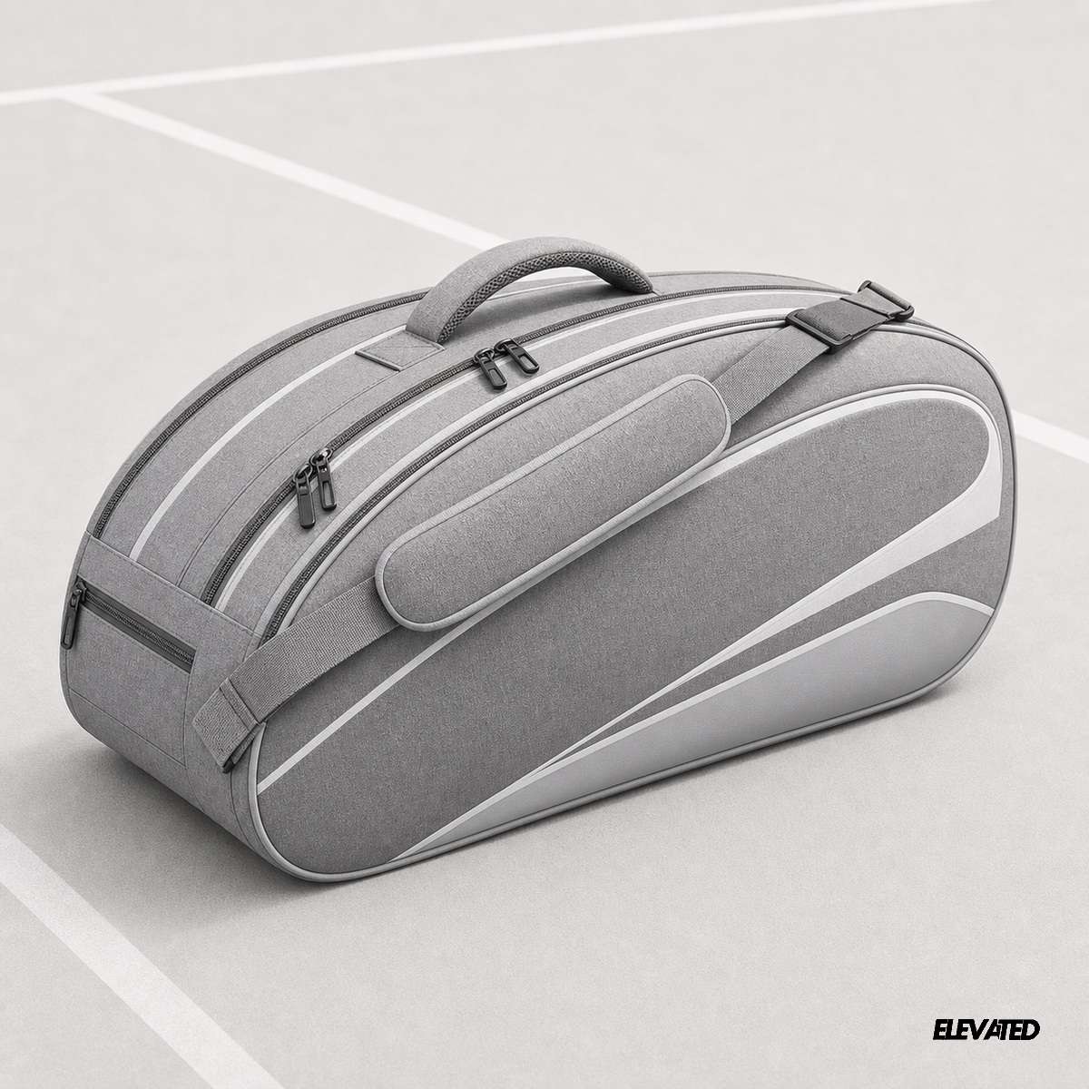 StrikeForce 6-Pack Bag - Gray - imagegen brand tennis bag variant 2026-06-15
