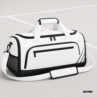 PowerCarry Tennis Duffel - White - imagegen brand tennis bag variant 2026-06-15
