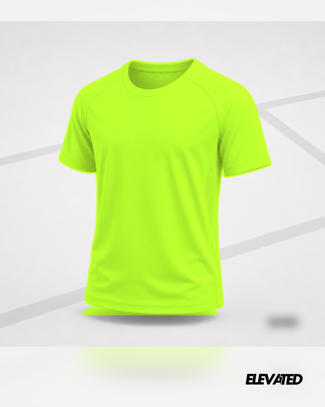 Match Point T-Shirt - Neon green - Elevated tennis apparel 4x5 2026-06-11